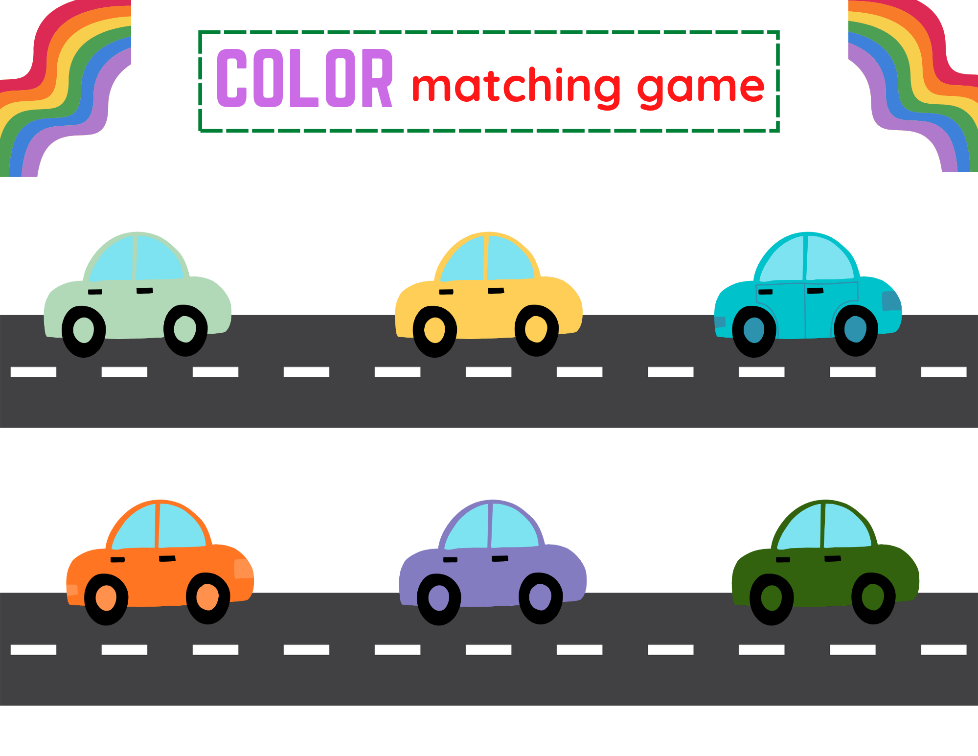 Colour matching game