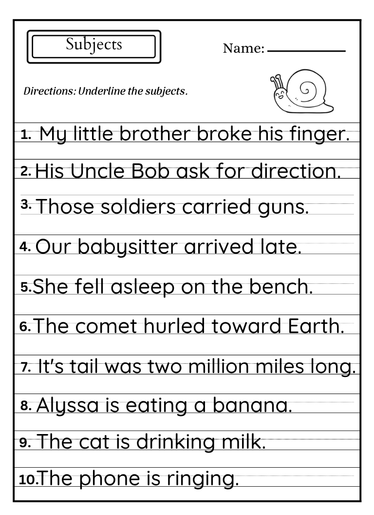 Verbs