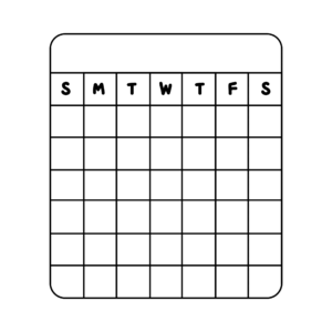 calendar sticker
